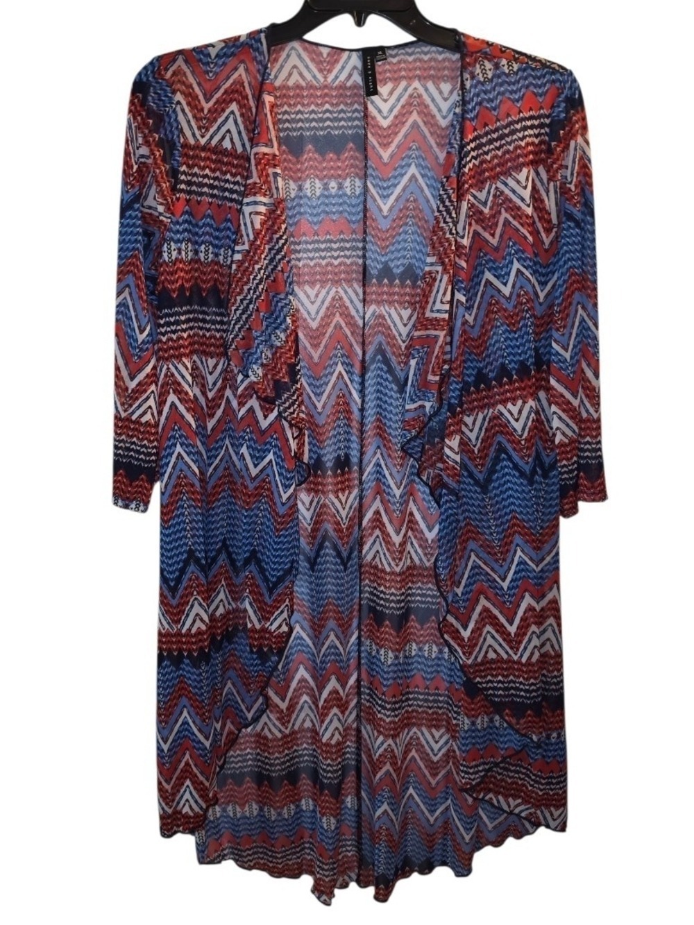 Zero 2 Eight Red White Blue Duster Large
